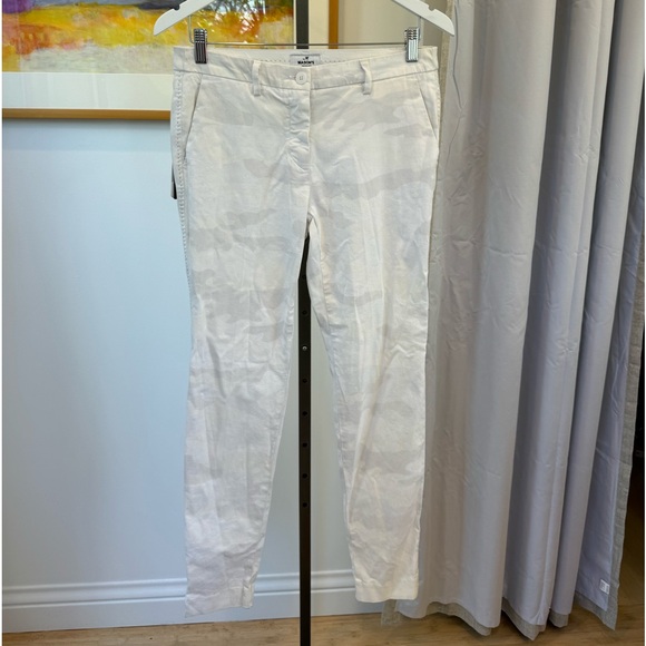 MASON’S Forte Dei Marmi Straight Pant - White Camo - Picture 1 of 5
